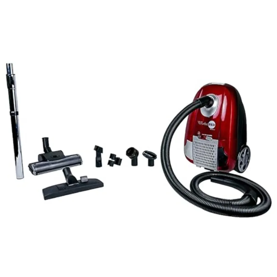 

AHC-1 HEPA Canister Vacuum Cleaner Powerful 1, 400W Variable Speed Motor, Lightweight 6-Quart Bag Design, 3-Stage Filtration, T
