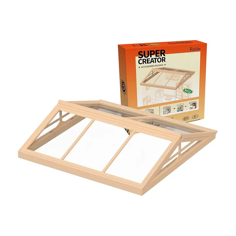 

ROBOTIME Rolife крыша пылезащитная дверь для Super Store Series Super Creator аксессуары