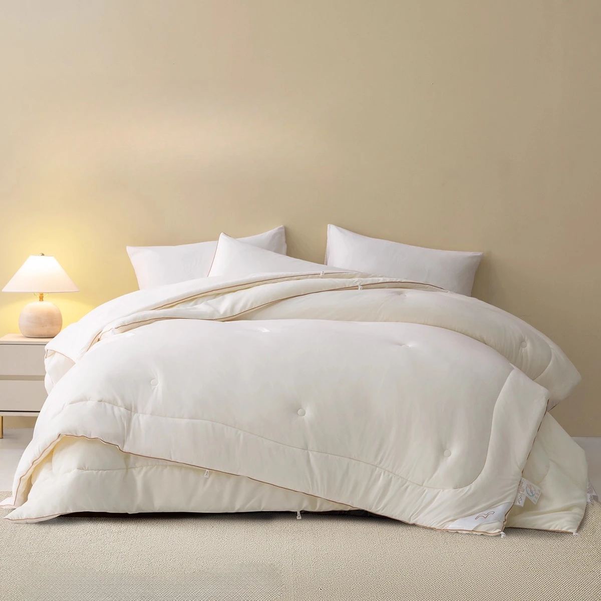 Four Seasons Warm Bedding Two-in-One Quilt Baby and Mother Class A Antibacterial Soybean Mother and Child Quilt Core