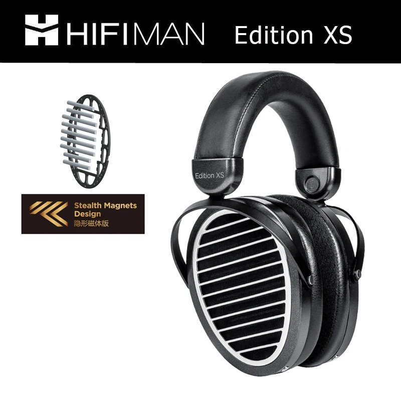 HIFIMAN Edition XS EDXS Flat Diaphragm Head-mounted Headset Wired Open Tablet Unit Stealth Magnet HiFi Music Monitor Headphones