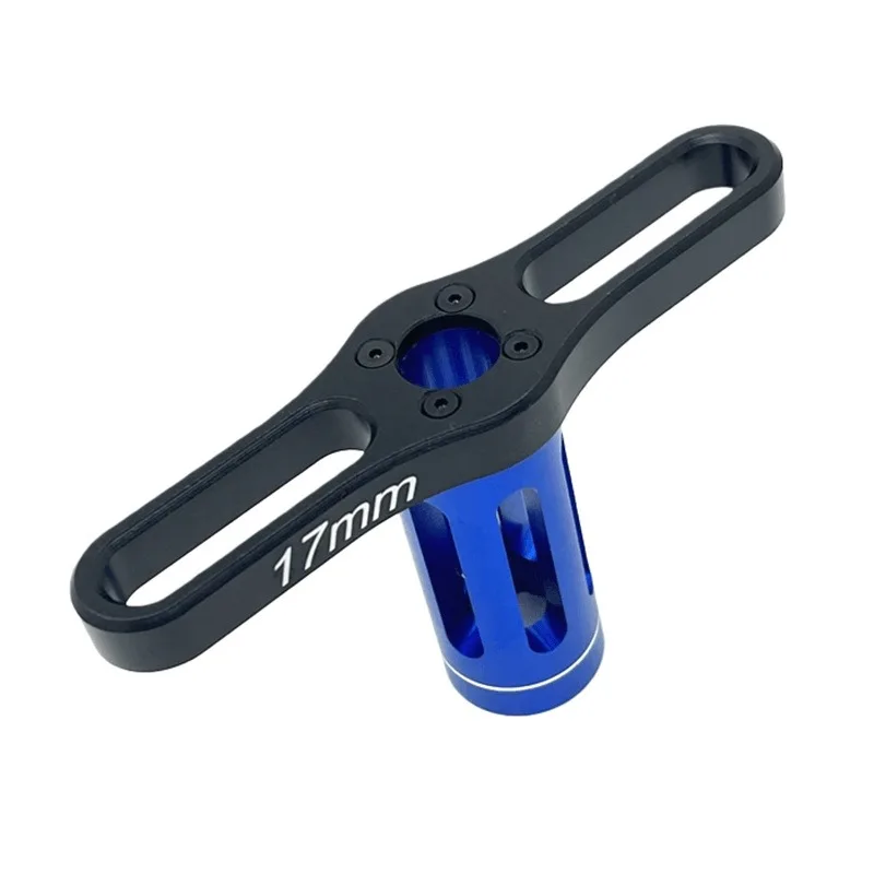 

17mm Hex Wrench Tool for RC Car, Aluminum Alloy Wheel Nut Tool for 1/8 1/10 Off-Road Monster Truck Crawler