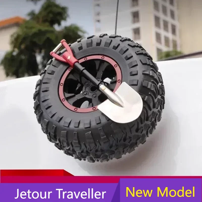 

New！For Trunk Off-road Small Tire Trim Parts Suitable For cherryJetour Traveller T2 2023 2024 Jetour T2 Mini Tire Decorative Bod