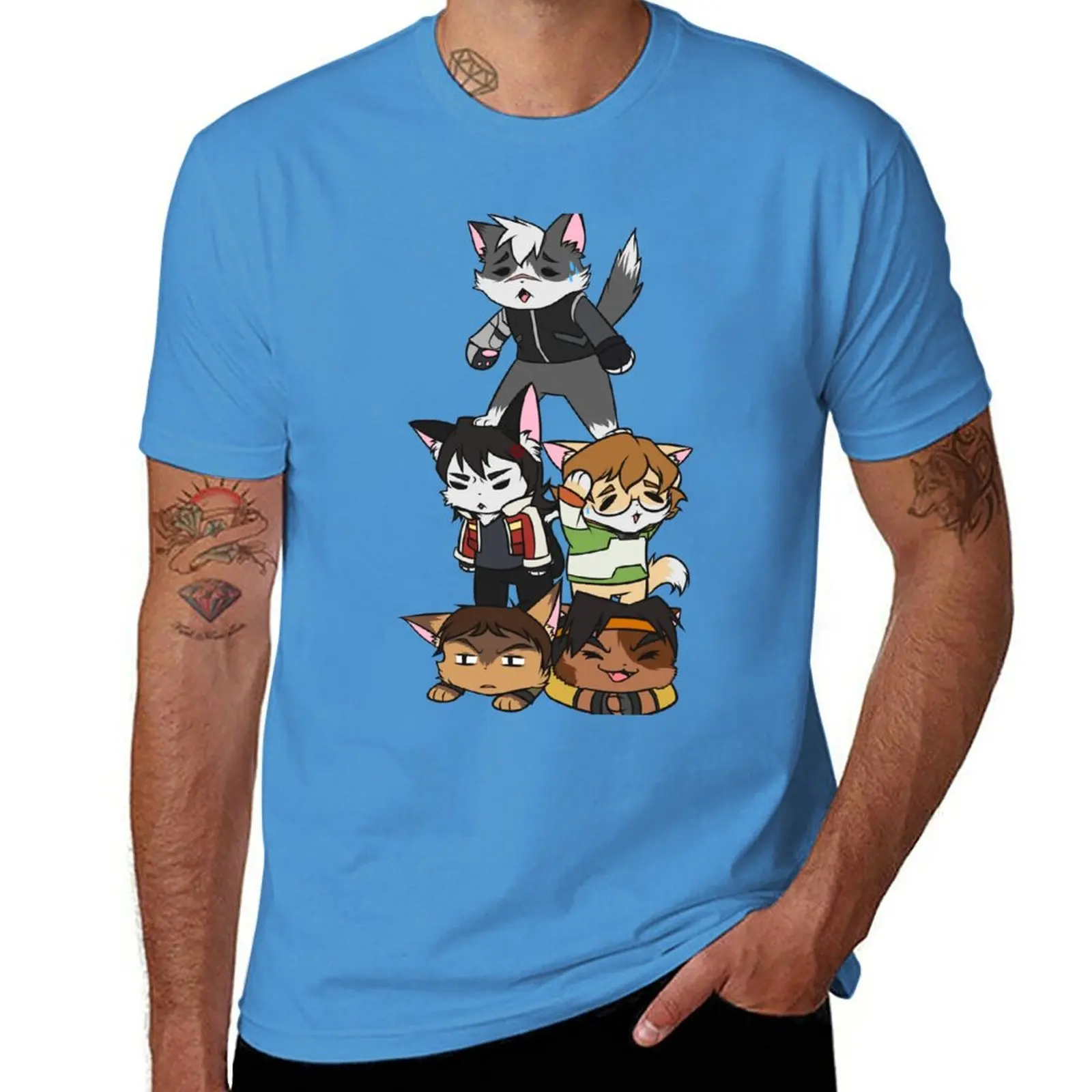 

Forming Voltron: Are we doing this correctly T-Shirt Aesthetic clothing cute clothes mens tall t shirts
