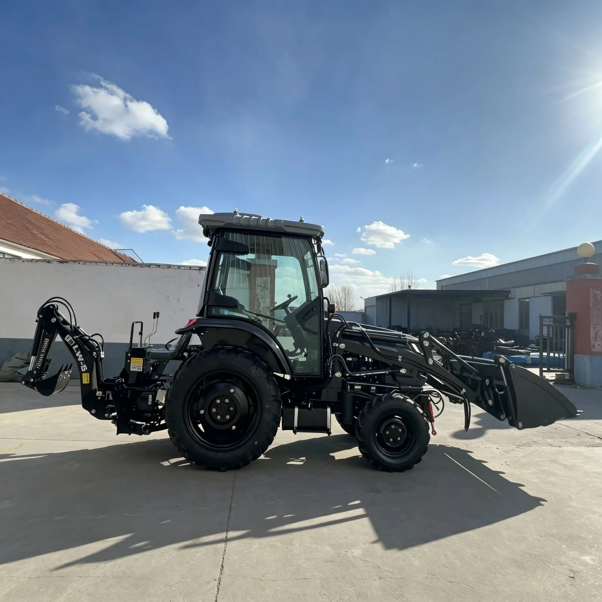 Tractor Backhoe - AOYU 4WD 50HP Farm Tractor with
