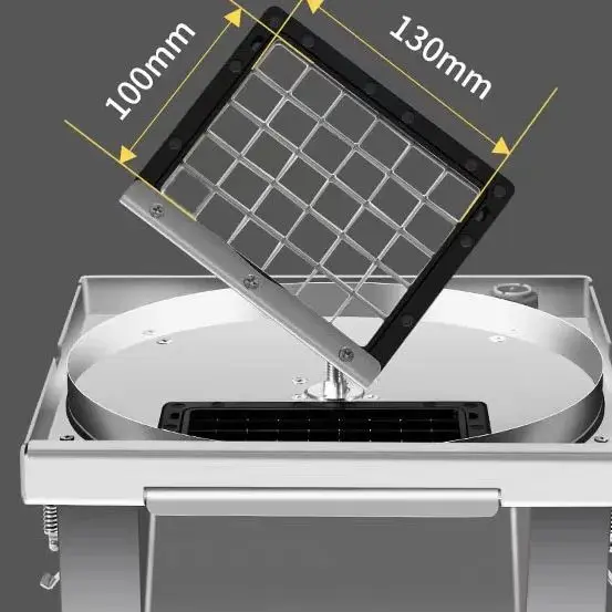 High - Efficiency Vegetable And Fruit Dicing Machine For Potato, Carrot, Tomato - Precise And Multifunctional Dicer