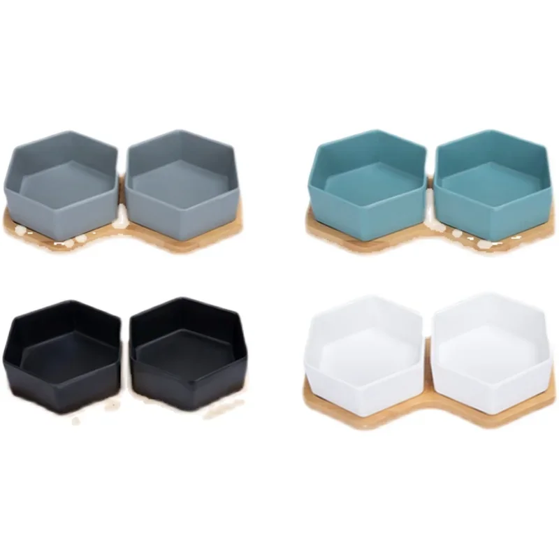 

Solid Color Plastic Snack Platter with Bamboo Tray Hot Pot Side Dish Plate Birthday Party Dessert Home Fruit Tableware