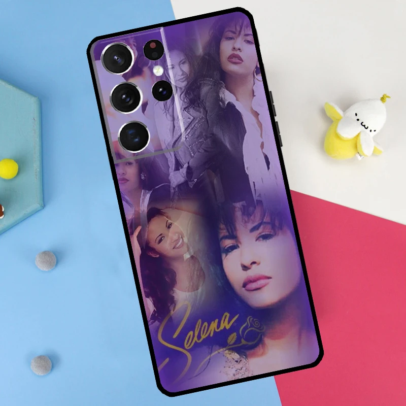 Selena Quintanilla Back Case For Samsung Galaxy S25 S24 S22 S23 Ultra Plus S20 S21 FE S9 S10 S24 FE Soft Cover