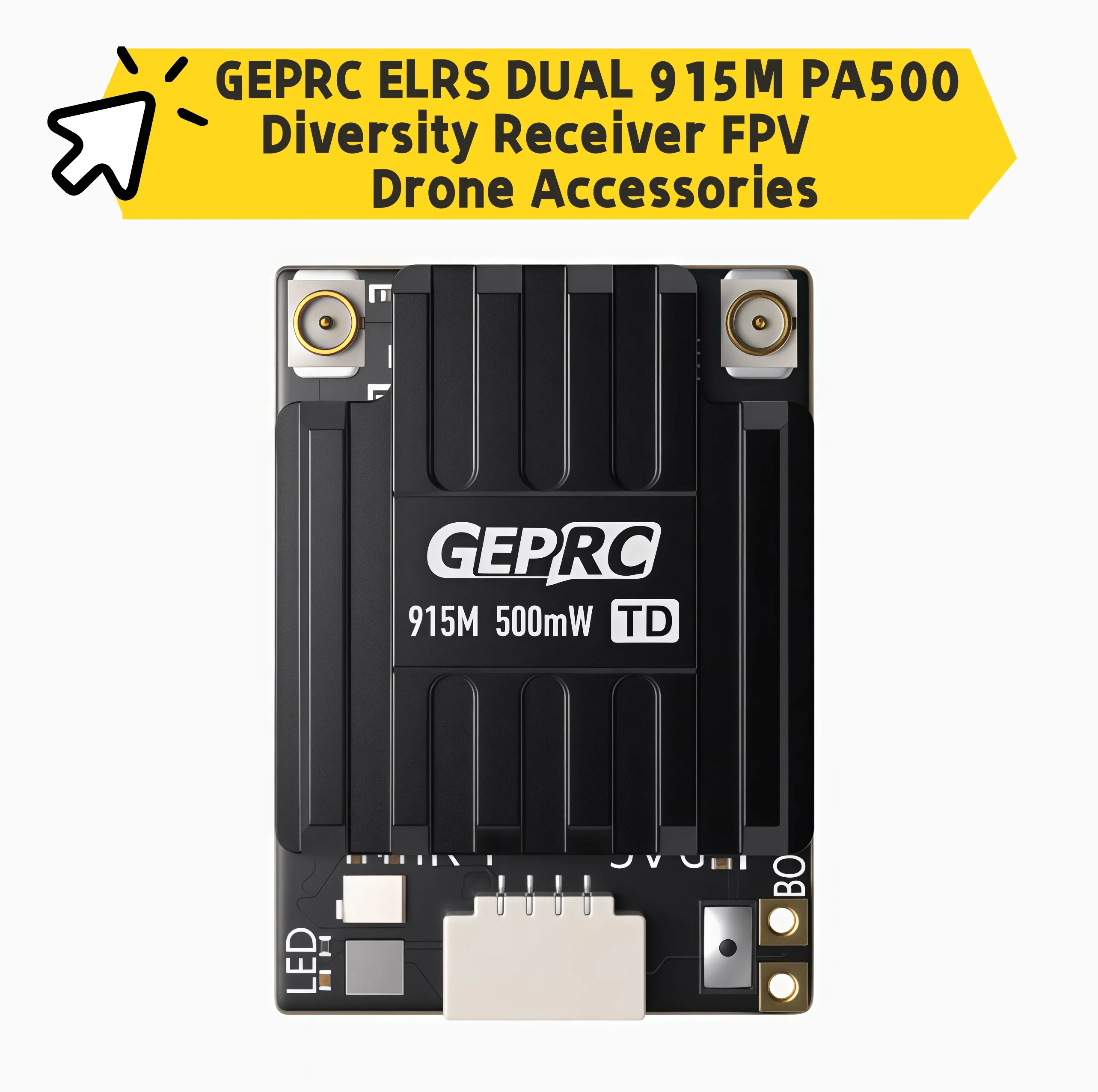 

GEPRC ELRS DUAL 915M PA500 Разнообразный приемник FPV Аксессуары для дронов
