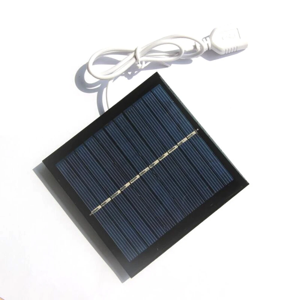 Monocrystalline Solar Panel USB Solar Charger For Areas Without Electricity Easy To Carry High Conversion Rate