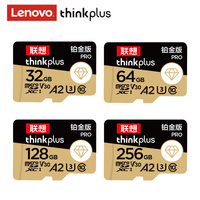 Lenovo Thinkplus Micro SD Memory Card 32GB 64G 128G 256G Flash MicroSD Card U3 A2 V30 4K Flash Memory SD Card For Dash Cam/Drone