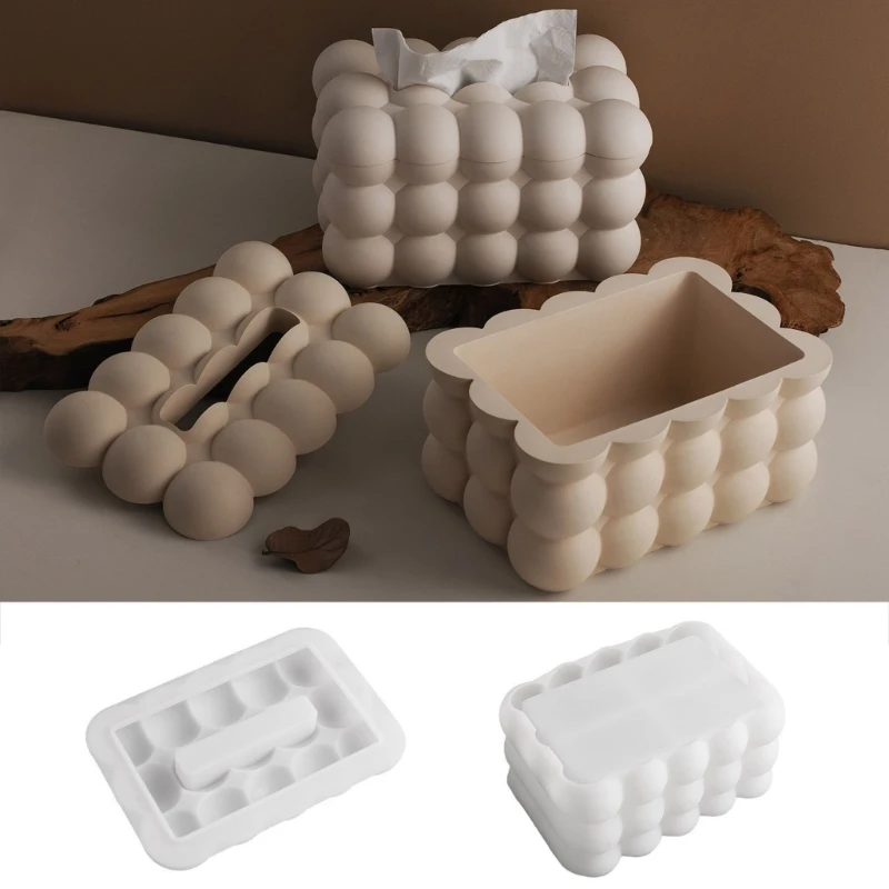 

Silicone Mould for Tissue Box Craft Projects and Home Accessories