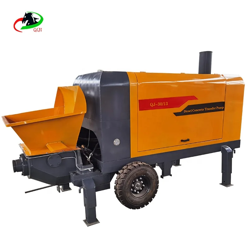 Mini Inclined Concrete Mixer With Pump Machine For Sale