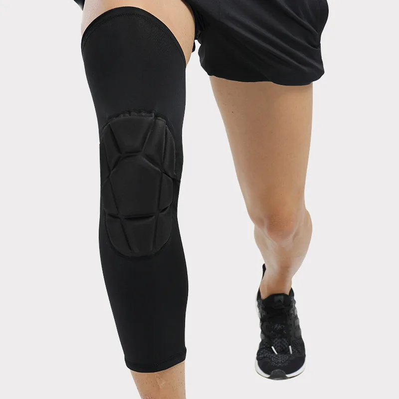 Outdoor Sport Knie Mouw Sportkleding Kniebeschermer Basketbal Wandelen Voetbal Honingraat Anti-Botsing Verlenging Kniebeschermer