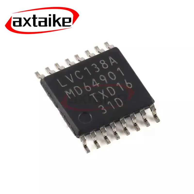 10 قطعة 74LVC138APW 74LVC138 LVC138A 74LVC138APW,118 SN74LVC138APWR LC138A TSSOP-16 التشفير فك التشفير معددات SMD IC