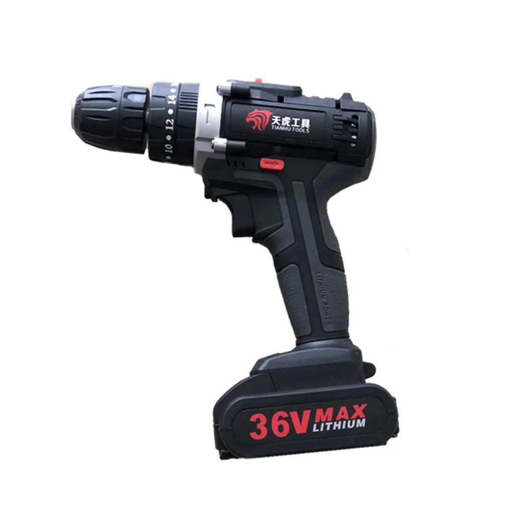 

36V 5000mAh 25-speed Torque Double Speed Brushless Cordless Electric Drill Screwdriver LED Lighting