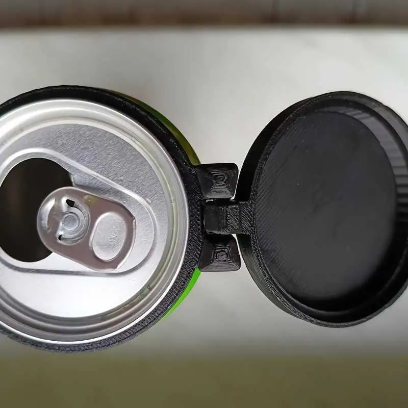 1Pc Reusable Soda Can Cover Lid Flip Top Beer Can Cap Protector Anti Insect Dust Proof Drink Sealer For Beverage Outdoor Party