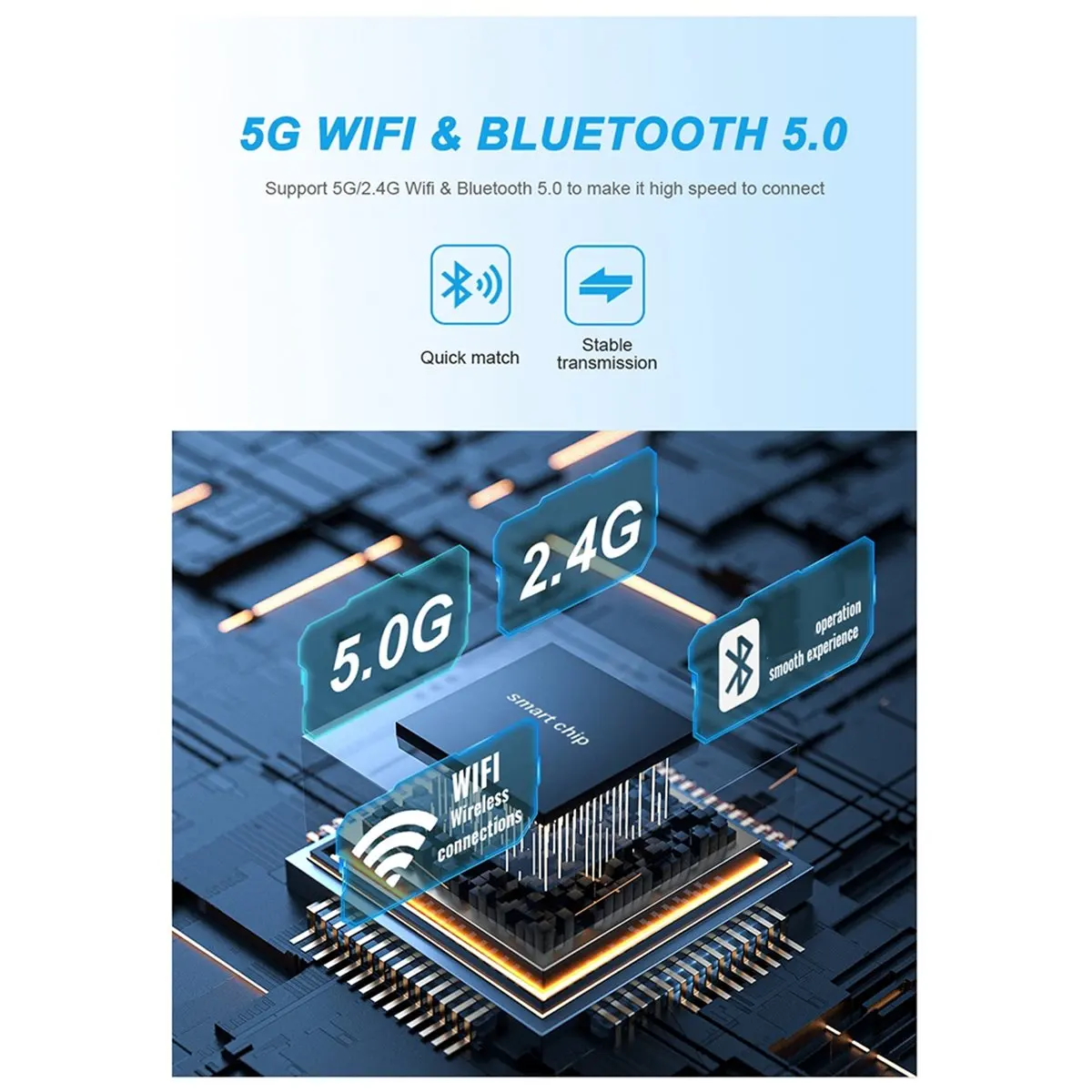 【ELEVATE LIFE】2 In1 Wireless Carplay Adapter and Android Auto Wireless Adapter Plug and Play Wired to Wireless Adapter for Cars