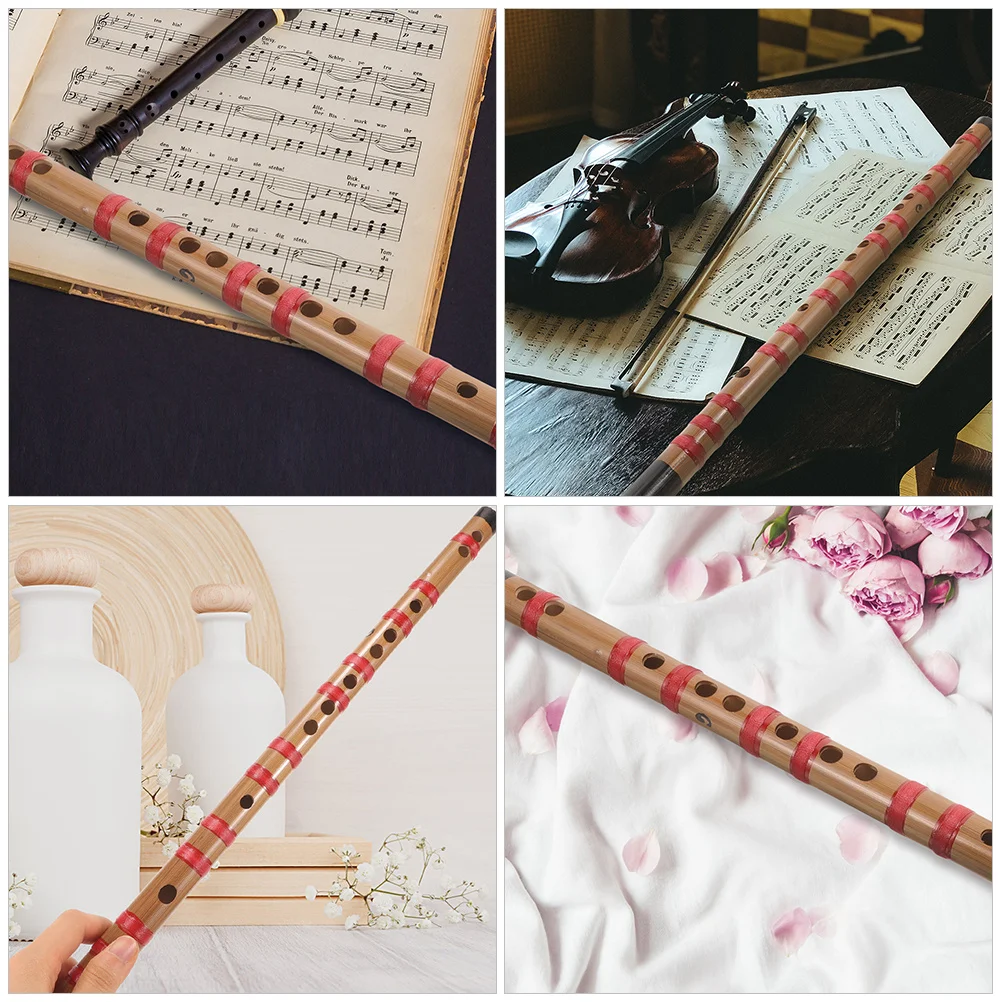 

Bamboo Flute Beginner Long Traditional Chinese Flute Music Instrument Pure Sound Easy Intonation Adjustment Flutes for Beginners