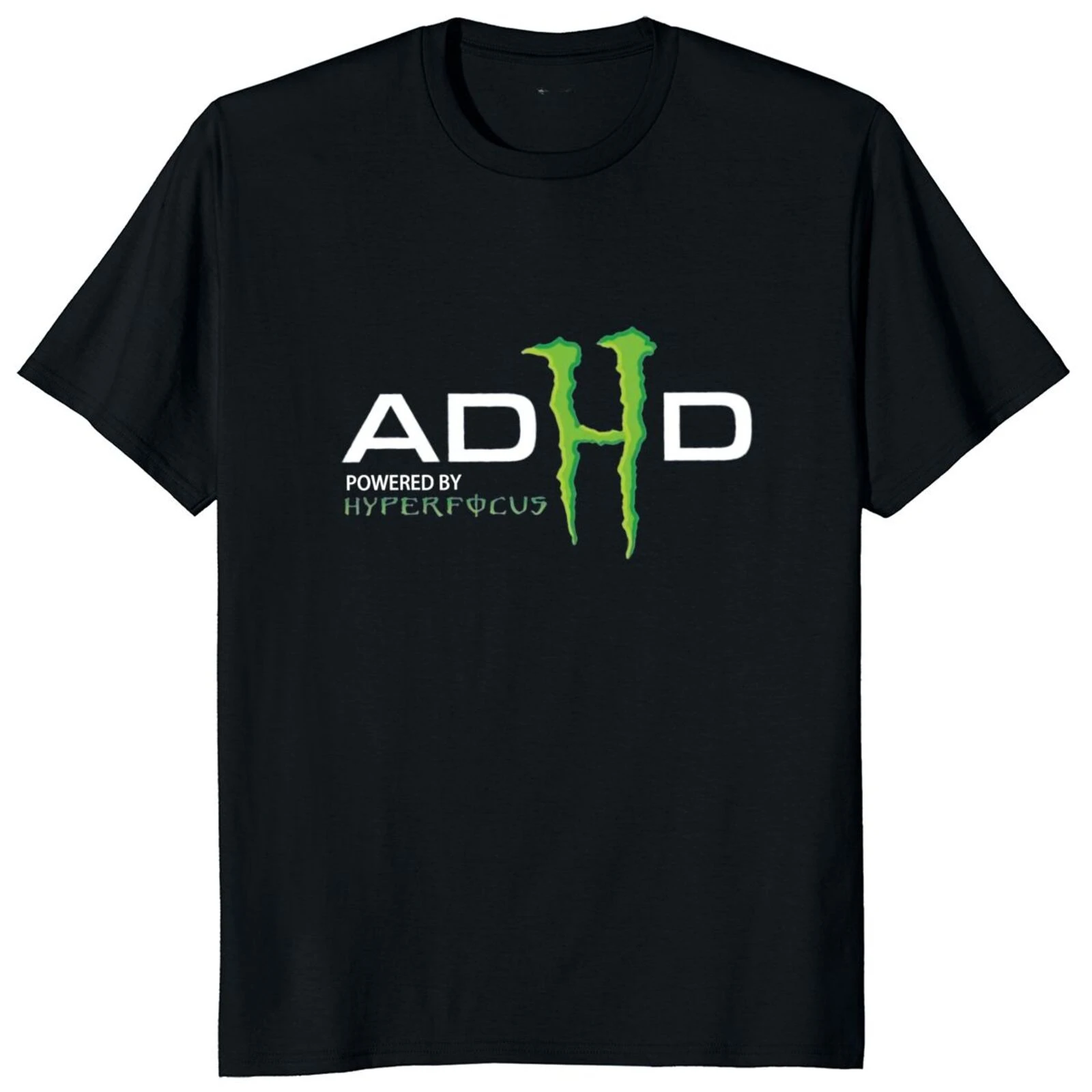 100% Organic Cotton Premium Heavyweight Tee EU Size ADHD Hyperfocus Productivity Monster T Shirt graphic t shirts