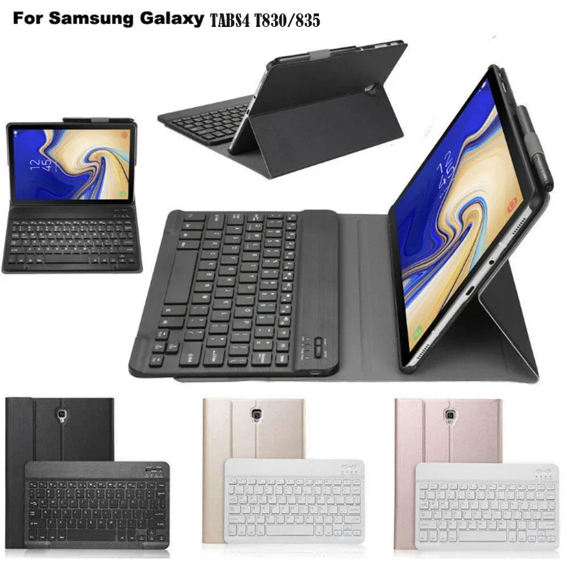 

For Samsung Galaxy Tab S4 Case T830 T835 10.5 inch Keyboard Cover for galaxy T830 T835 Slim Soft Protective Shell with Keyboard