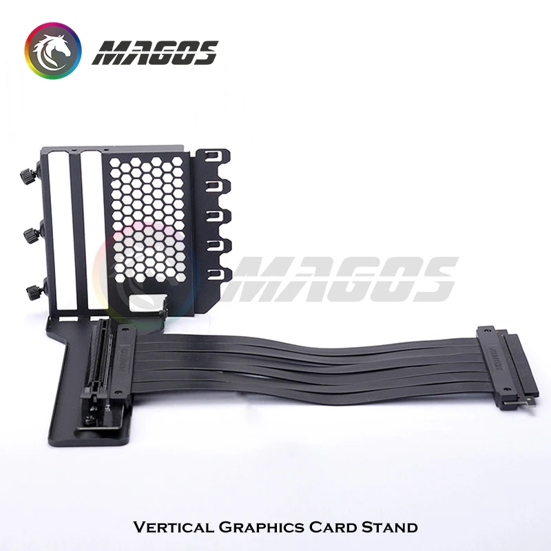 PHANTEKS V-GPUKT PCI-E 4.0 Graphics Card Vertical Mounting Support + Riser Cable Kit Loseless For RTX 3070 3080 3090 Cards