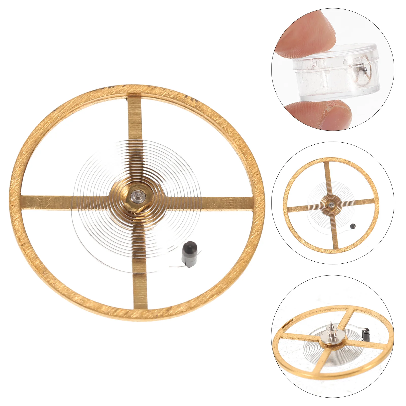 

Premium Alloy Balance Wheel Replacement Parts For Automatic Movement Durable Wear-Resistant Easy Install Hollow Design