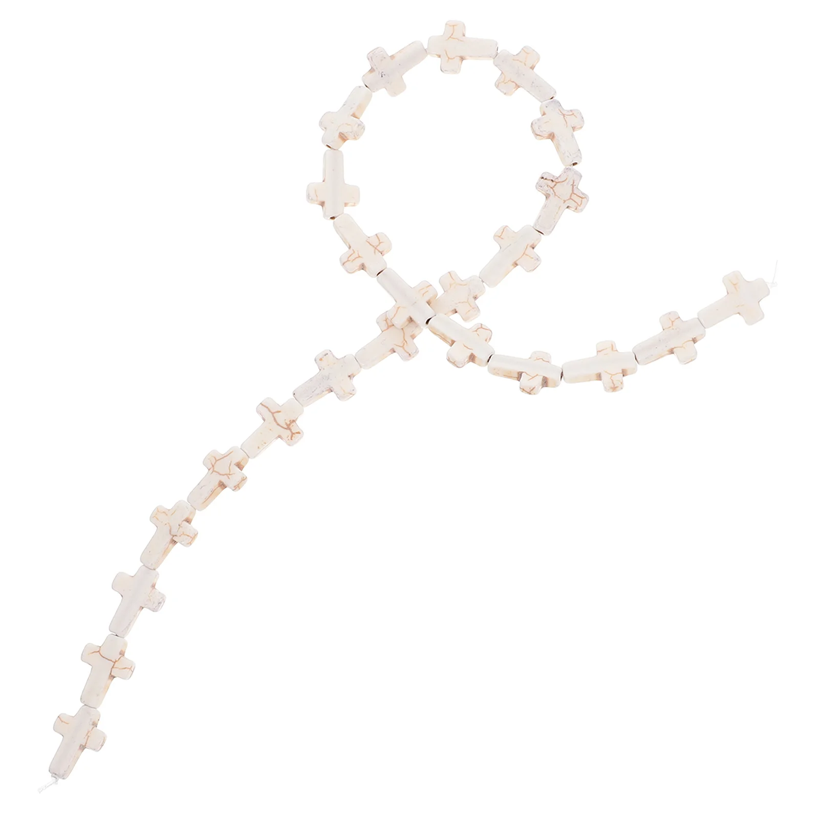 

24Pcs Handcrafted Beads Jewelry Making Components for DIY Bracelet Necklace Keychain Craft Projects Bulk Beads