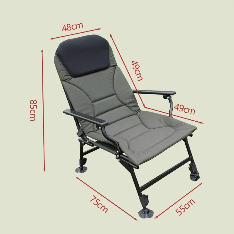 Two-in-one Fishing Chair Multifunctional All-terrain Table Fishing Retractable Feet and Legs Lightweight Fishing Chair