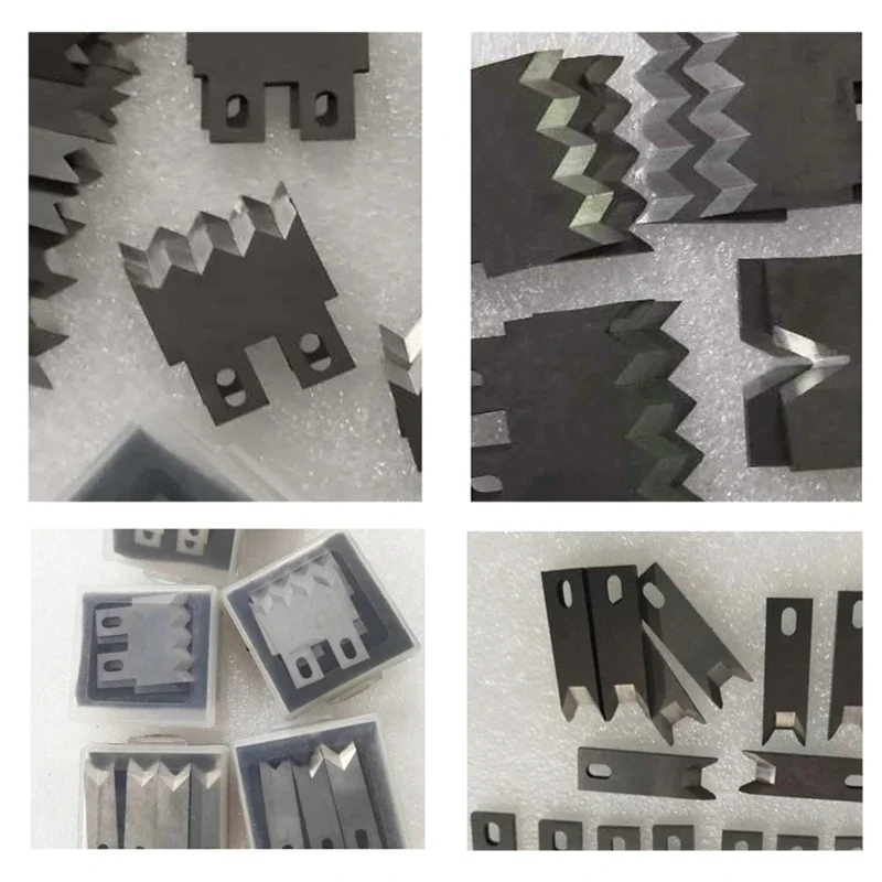 Knife Blade Cutter High Speed Steel for SWT508 220 Automatic Computer Wire Stripping Peeling Cutting Machine Tungsten Carbide