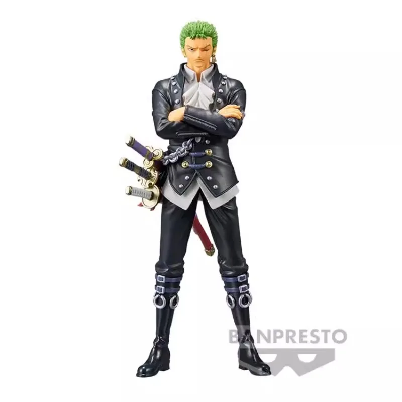Bandai Original One Piece Anime Modell DXF Vol.3 Roronoa Zoro Action Figur Spielzeug Sammeln Ornamente Geschenke für Kinder
