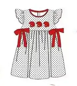 Children Clothes Helmet Pattern Boys Girls Boutique Short Sets Summer Girls Dresses Baby Rompers