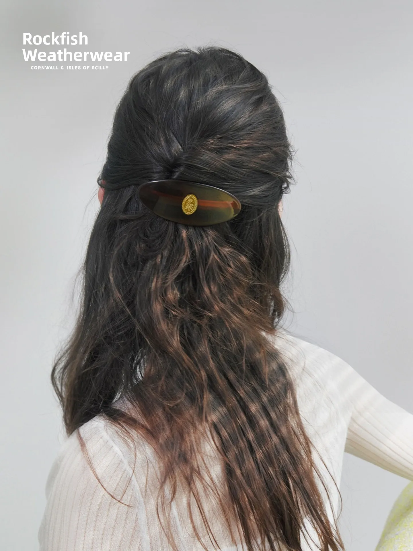 rockfish-weatherwear-elegant-casual-floral-ladies-oval-hair-clip-stylish-summer-fashion-accessory-for-women