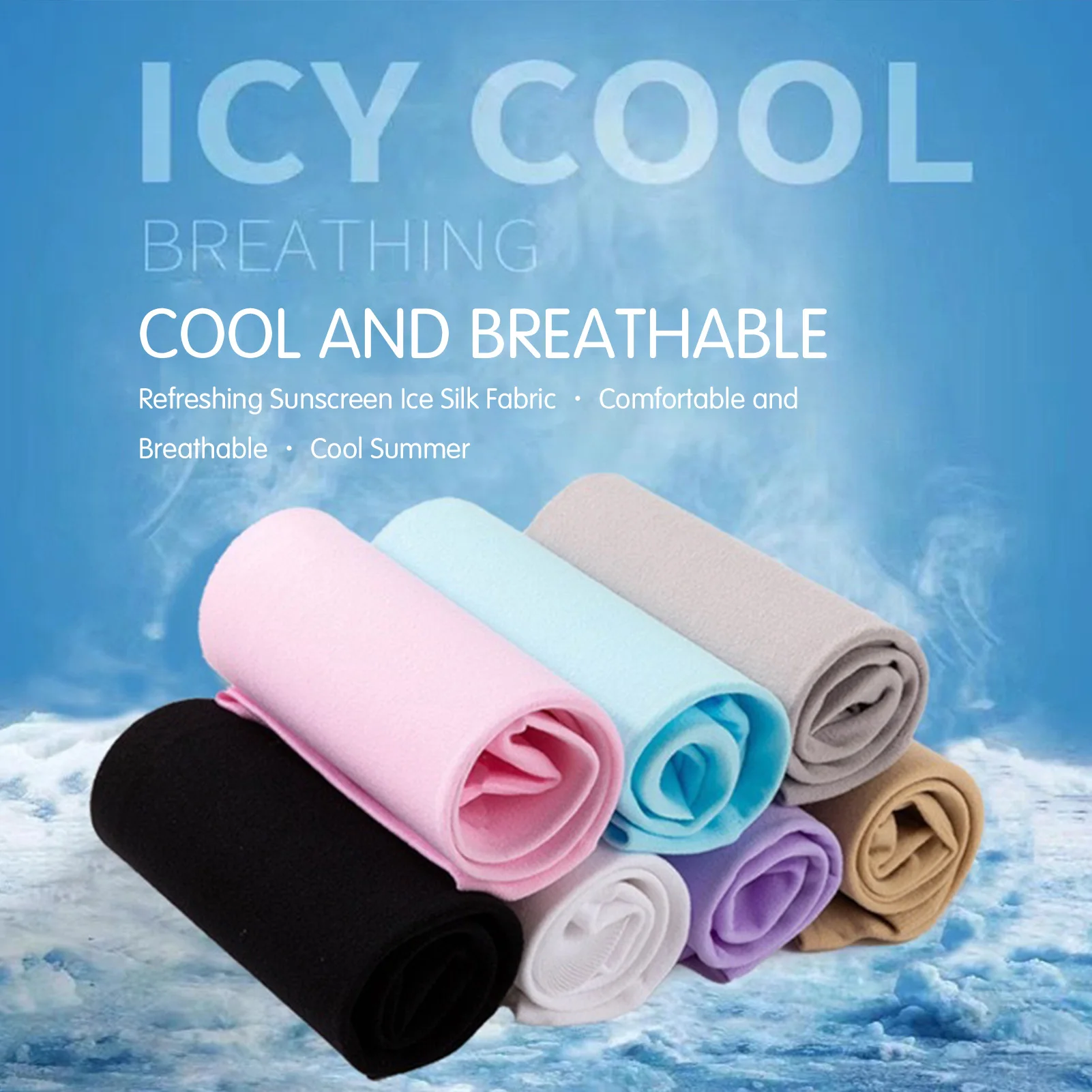 

Outdoor Sunscreen Arm Sleeves For Men And Women Summer Ice Silk Gloves For Cycling Camping Hiking Fishing Sun Protect Gloves