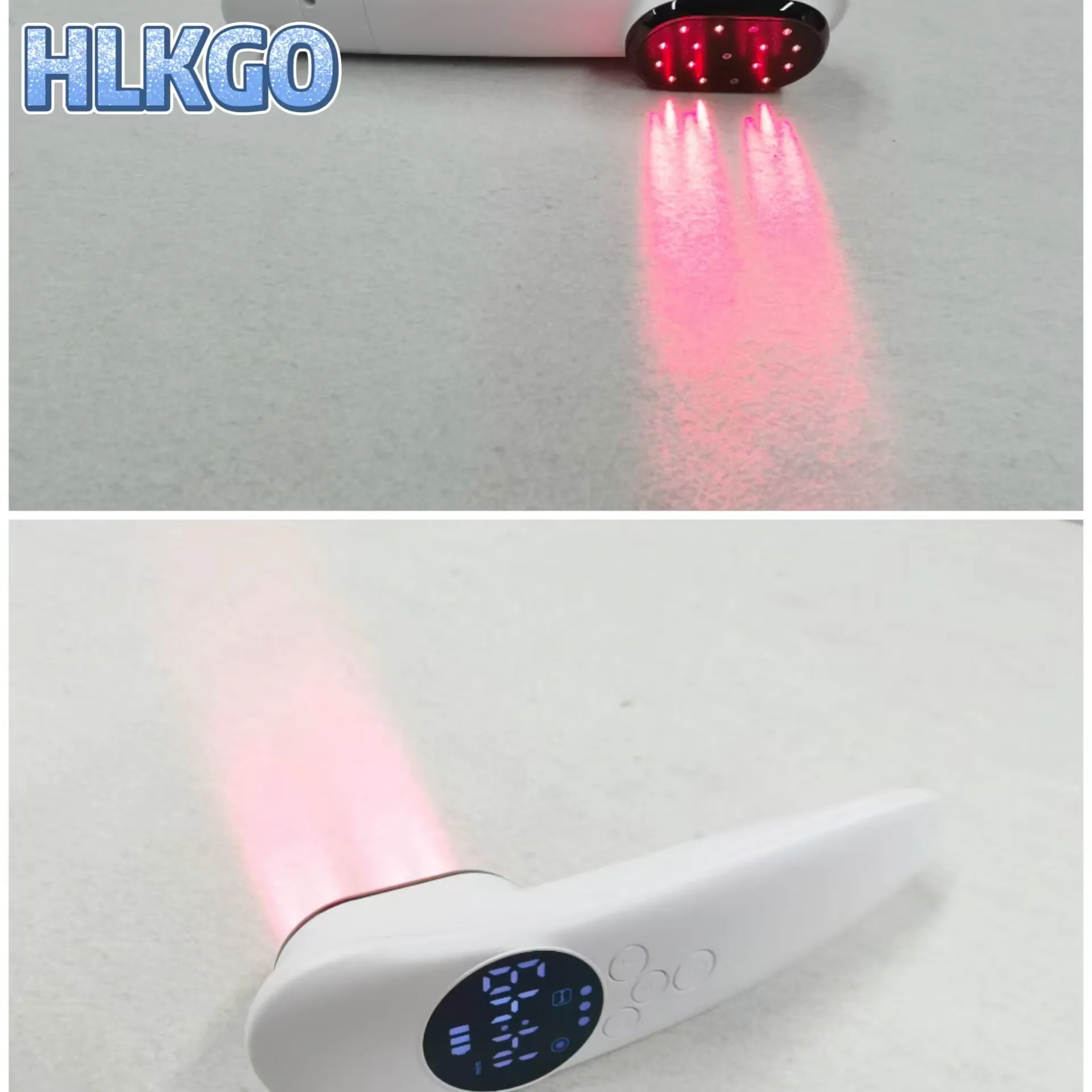 

CE Certified 520mW Cold Laser Device - 808nm Infrared & 650nm Red Light Therapy for Humans, Dogs, Cats Pain Management