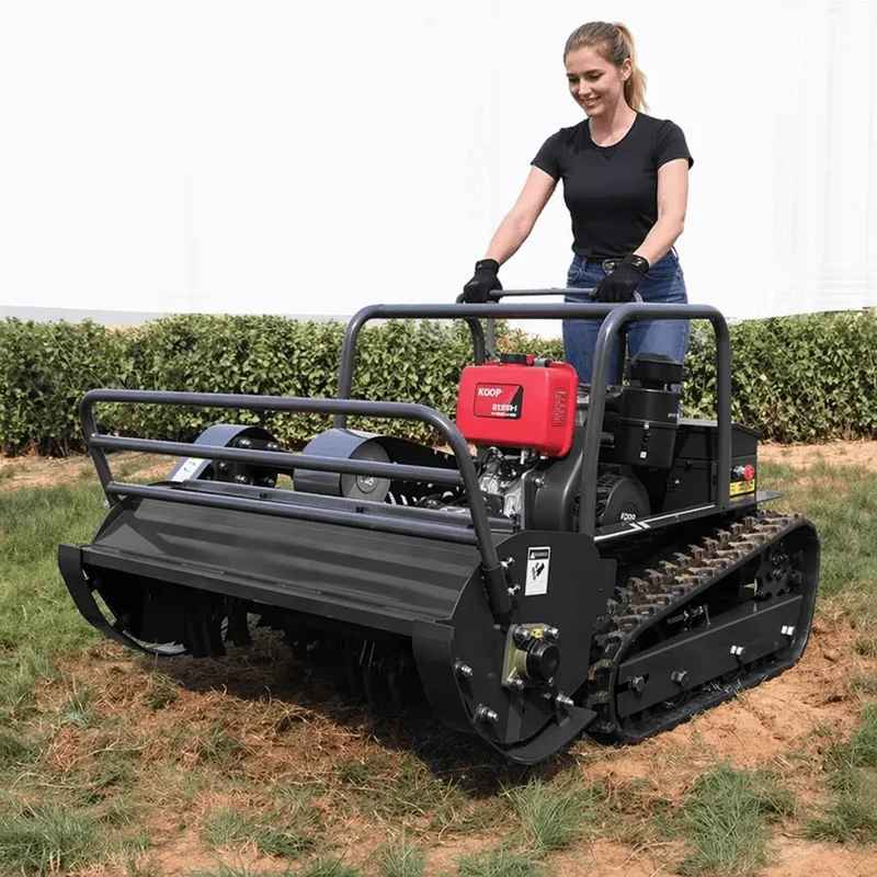 Factory Direct Flail Robot Mower Industrial Self-Propelled Remote Control Lawn Mower All Terrain Grass Cutter