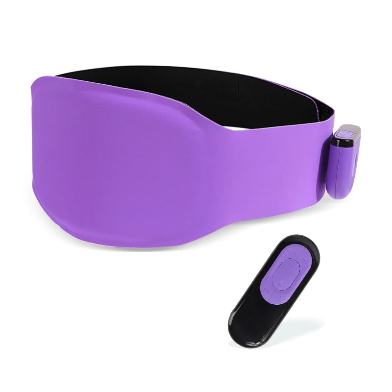 Electric EMS Waist Massager, ABS Heating Slimming Belt, 95x13x5cm Microcurrent Vibrating Massage Belt, Back Pain Relief