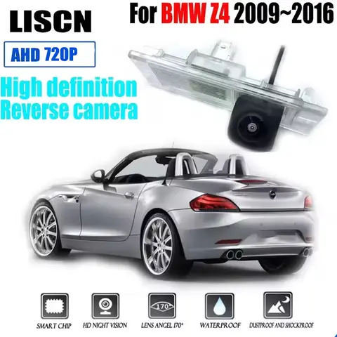 For BMW Z4 2009~2016 HD Rear Camera Night Vision / Waterproof Backup Parking Reversing Camera
