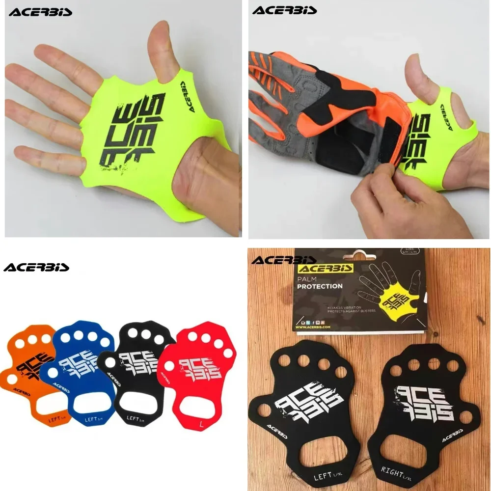 

2024 acerbis motocross palm anti-friction spacer anti-fall anti-blister palm protector Workout Gloves Anti-Slip Palm Protection