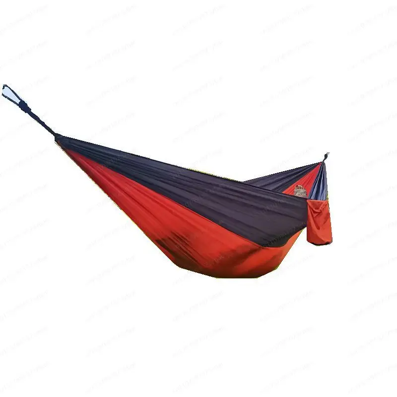 Amazon quick open mosquito net hammock cross-border outdoor single double nylon spinning camping swing anti-rollover