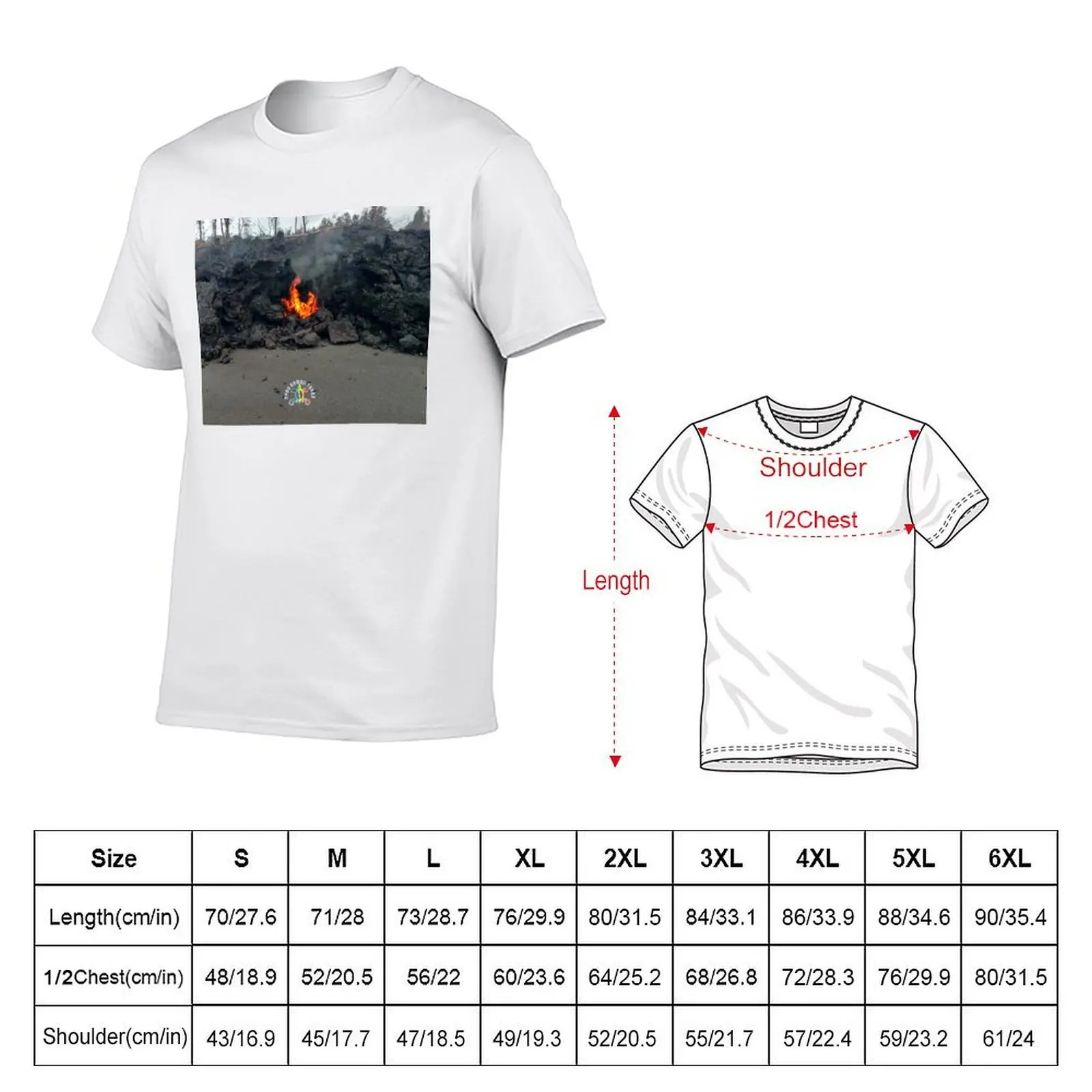 AHT - Leilani Estates Lava Flow تي شيرت رجل تي شيرت فاخر رجل تي شيرت جرافيك تي شيرت رجل عادي تي شيرت