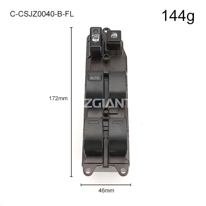 

14 Pin Window Lifter Control Switch Button for Toyota Vios Land Cruiser Hilux Vigo Replacement 84820-0K011 Repair Kits Car Parts