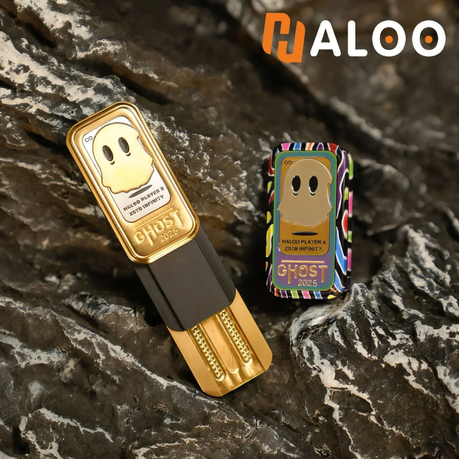 Ghost Ding Ding, Ha Lu player edc push card decompression toy