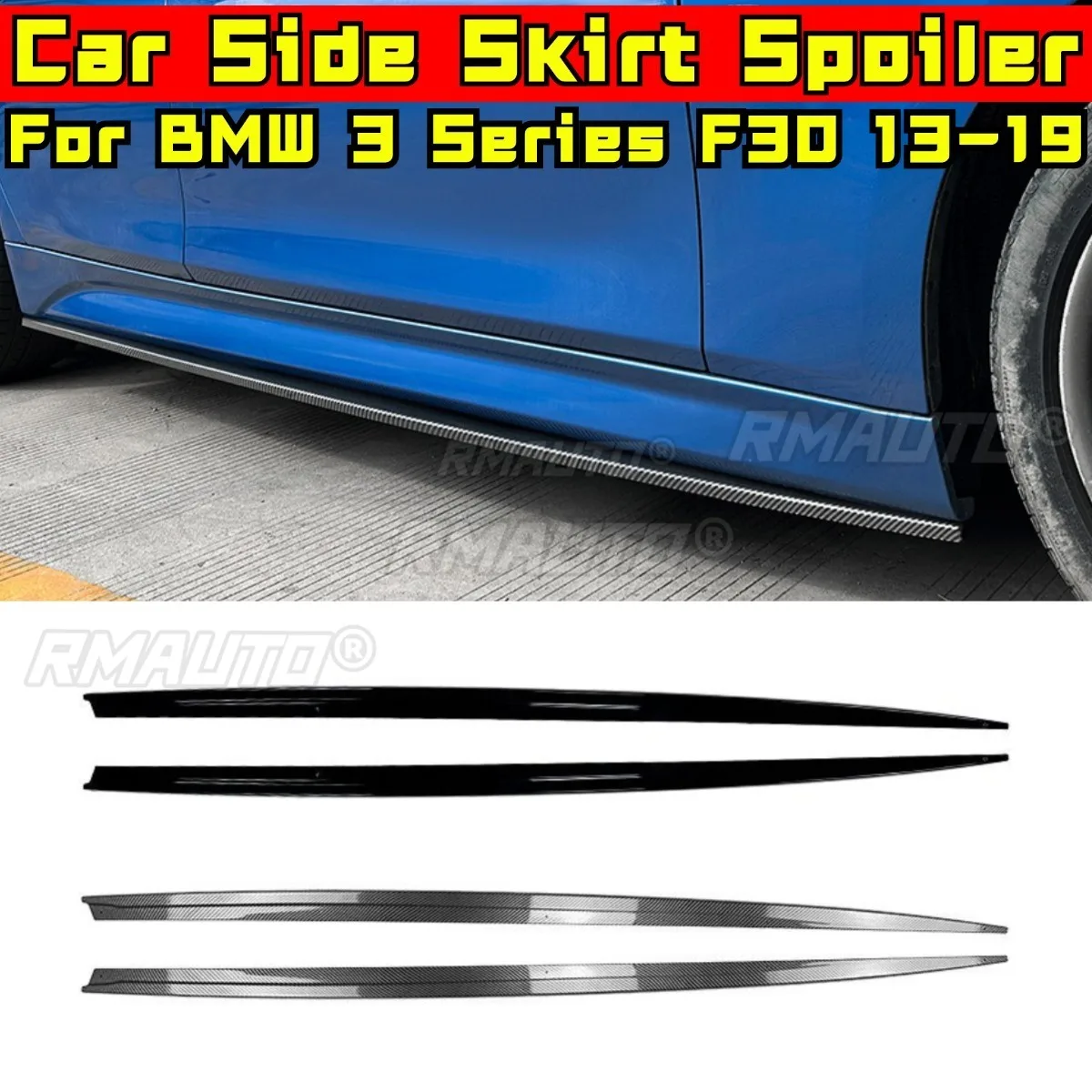 

Автомобильная боковая юбка, спойлер, расширение, диффузор, защита для BMW 3 серии F30 M Sport 2013-2019, MP-стиль, автомобильная боковая юбка, сплиттер