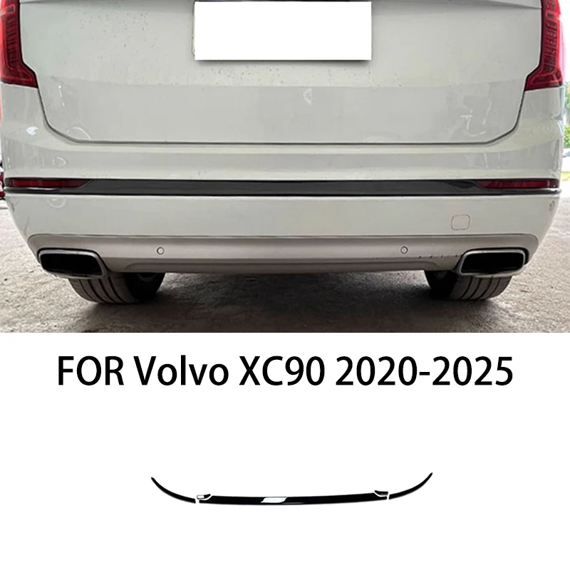 

Car accessories FIT For Volvo XC90 2020-2025 ABS black Rear door Rear Tailgate Trunk Lid decorative panel Cover Trim