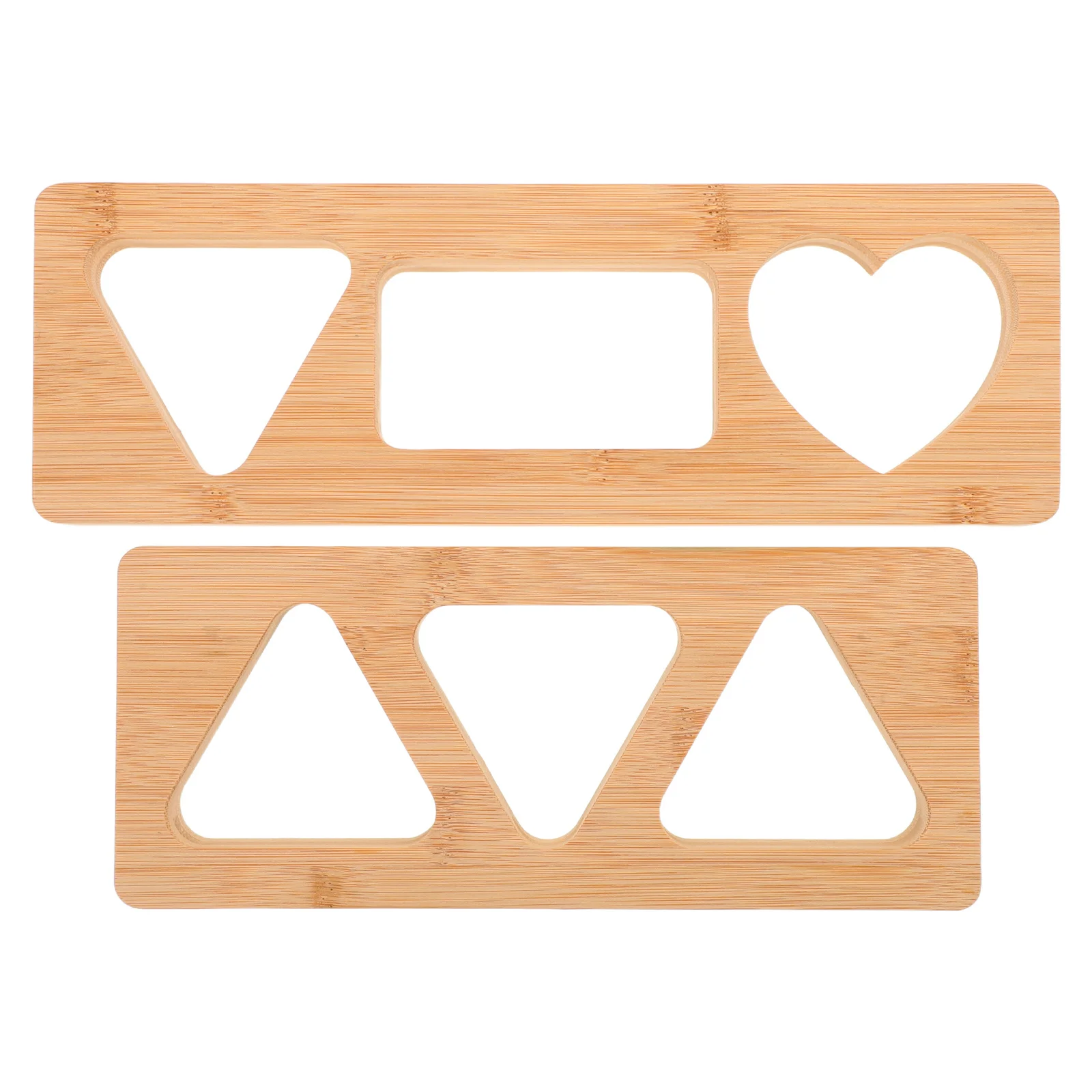 

2Pcs Rice Ball Mold Japanese Onigiri Sushi Maker Reusable DIY Bento Kitchen Utensils Set Rice Triangle Mold