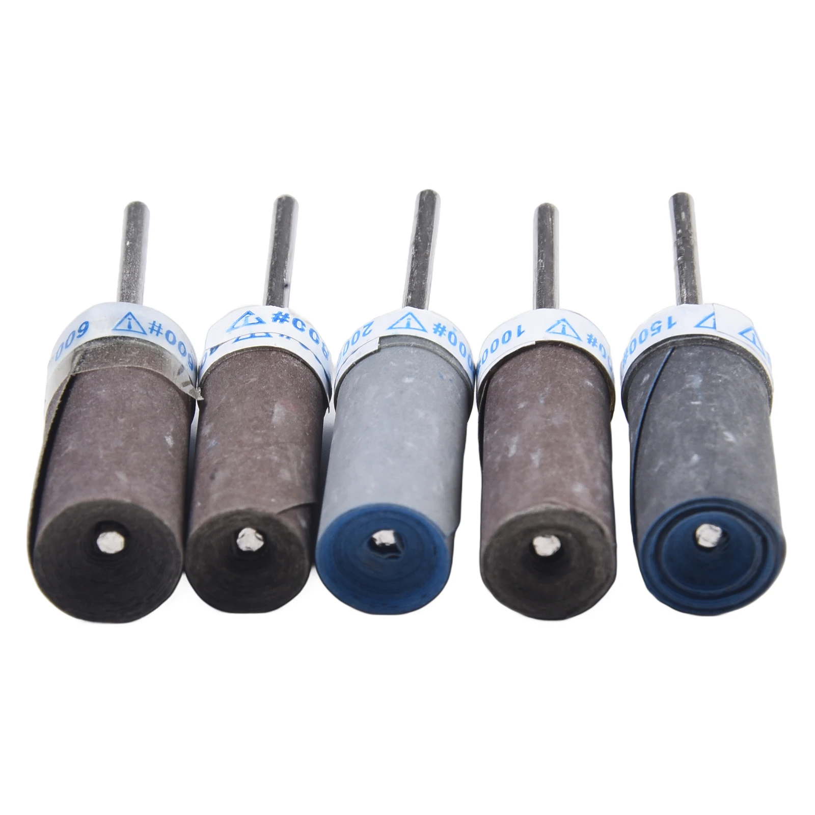 5pcs Sandpaper-Stick Grinding Head P800-P2000 Sanding Paper Rod Grinding Head For Mirror Polishing Metal Wood Jwellery