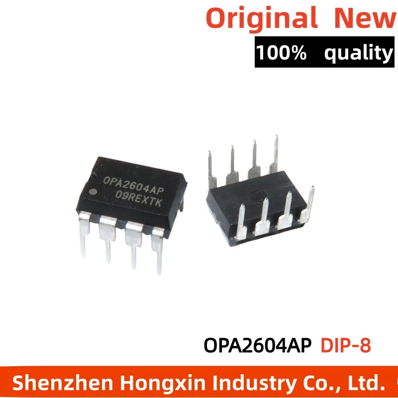 

10 pieces of OPA2604AP OPA2604 direct insertion DIP-8 fever dual operational amplifier chip IC