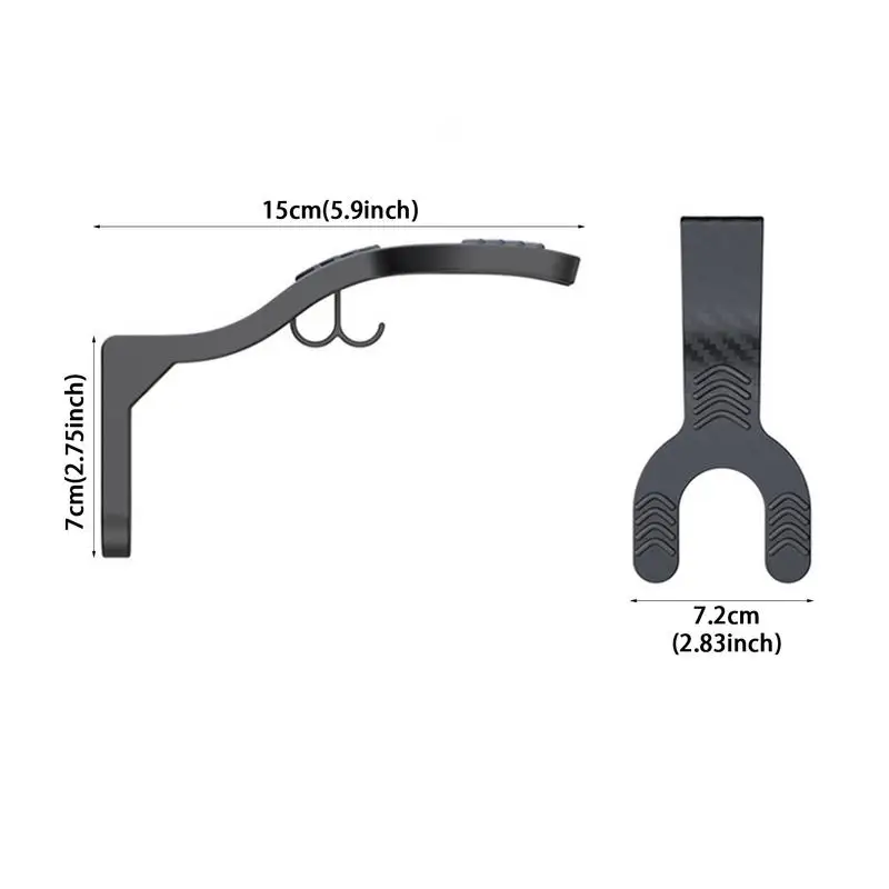 Motorcycle Head Gear Hook Motorcycle Helmet Holder Helmet Hook Wall Mount Football Bicycle Hat Hanger Stand for Caps wall rack view 6