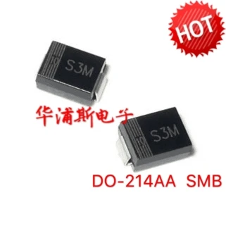 10pcs 100% 원래 새로운 SMD 정류기 다이오드 S3M 1N5408 SMD S3MB DO-214AA/SMB