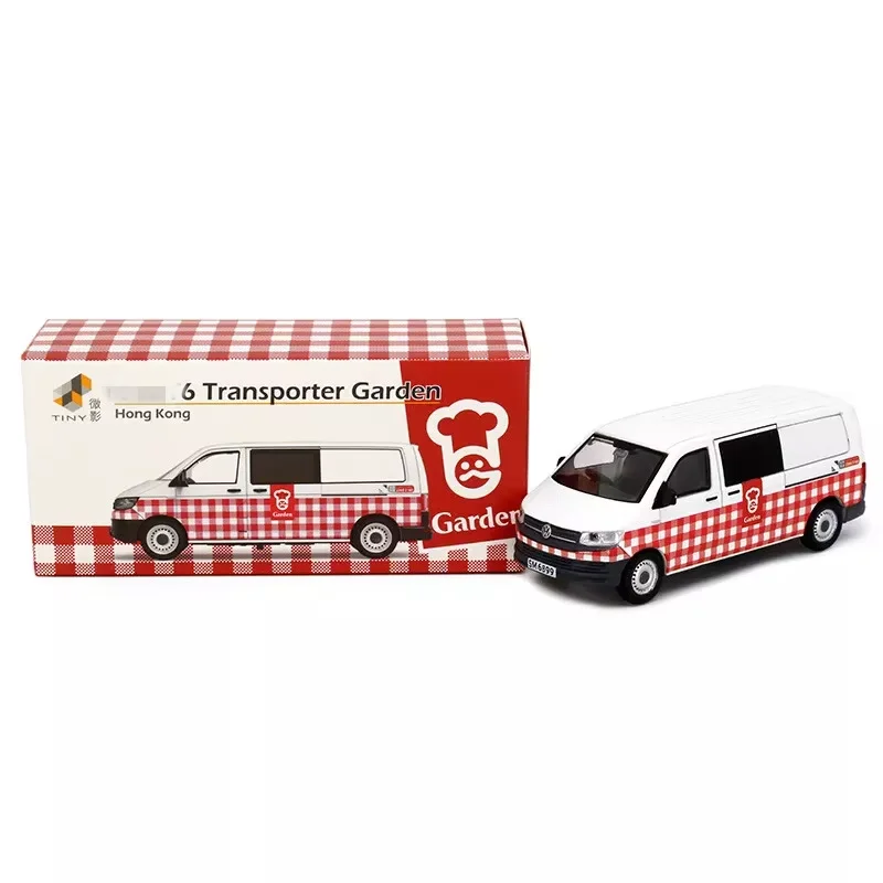 

Миниатюрная модель автомобиля Tiny 1/64 T6 Transporter Garden City Diecast SM # ATC65694